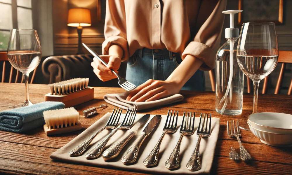 how to care for silver-plated flatware