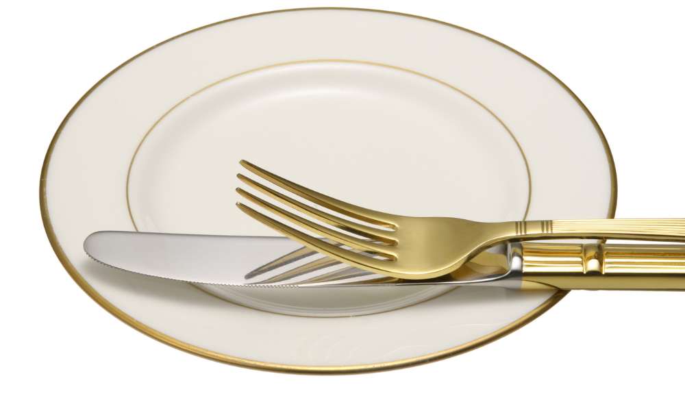 how to clean gold flatware