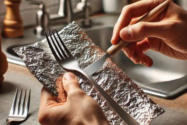 Use Aluminum Foil for Stubborn Rust