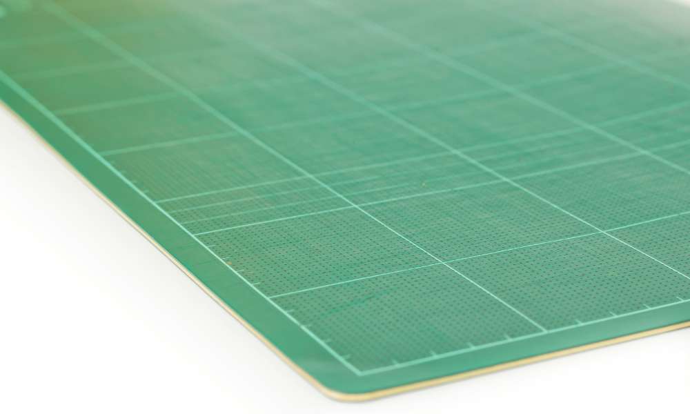 how to flatten a cutting mat